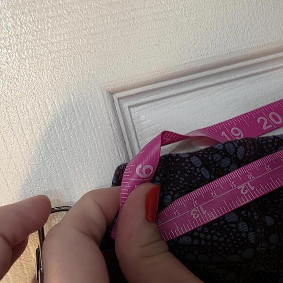 prAna Women's Purple Patterned Leggings Size Large - Picture 4 of 5